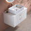 Meuble-lavabo simple 31,5 po avec lavabo vasque en céramique et armoire de rangement large 31,5 po