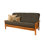 Matelas de futon Lakel, cadre non inclus