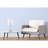 19"H WHITE PULL TABLE LAMP