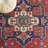 Wilhemina Orlando Felt/Velvet/Laminated Film Machine Washable Southwestern Rug in Red/Beige-1787729232