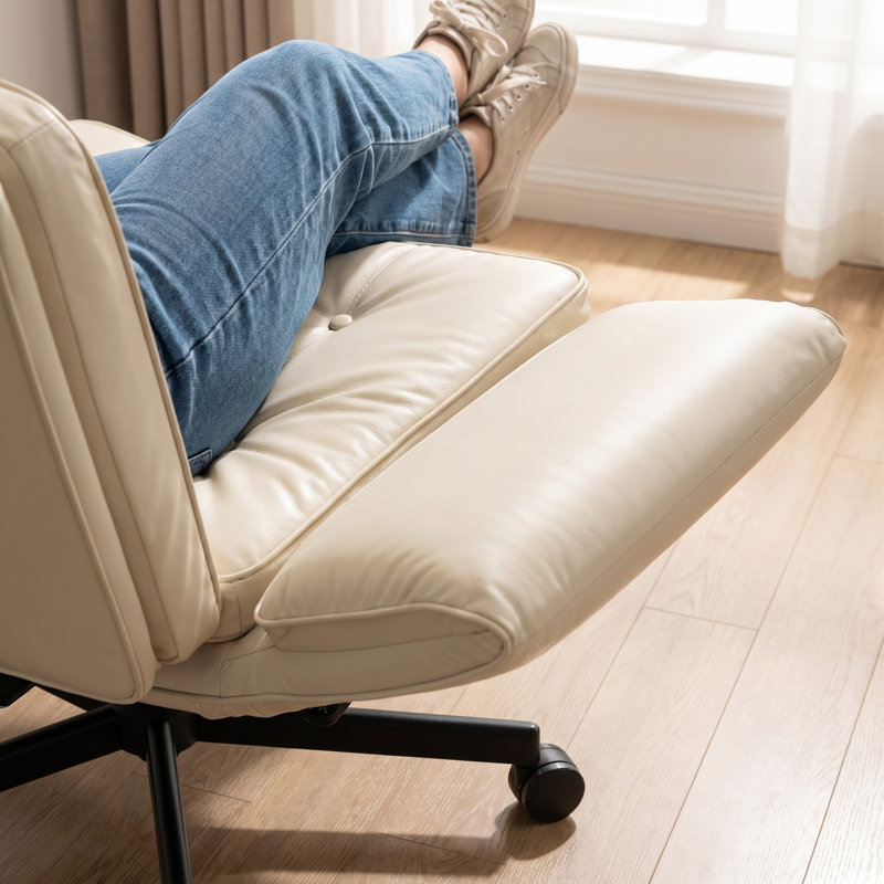 Chaise de bureau Criss, Beige