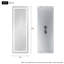 Miroir lumineux sans cadre Mchaney