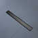 24 In.  Linear Shower Drain With Leveling Feet And Flange In Matte Black