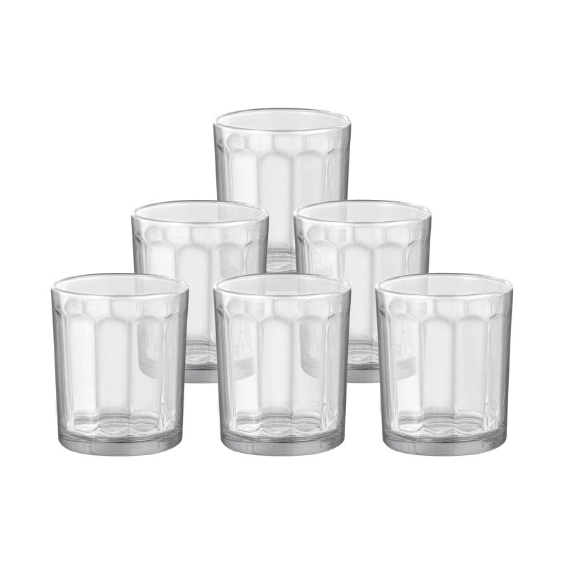 Glass Tabletop Votive Holder, 3.25" H x 2.625" W x 2.625" D