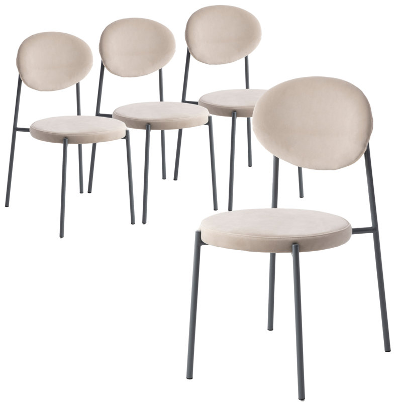 Chaise d'appoint Birney, Beige