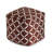 Ashleigh-Marie Upholstered Outdoor Pouf Patio Ottoman-1331840144