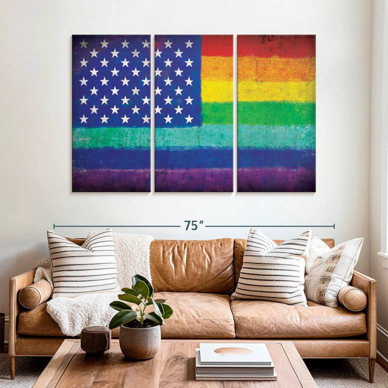 Borges American Pride Flag, 42" H x 65" W