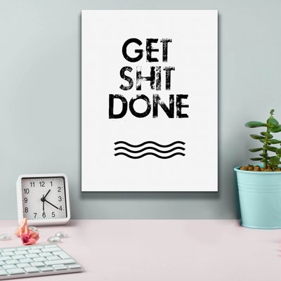 Get Done' by Jan Weiss Canvas Wall Art