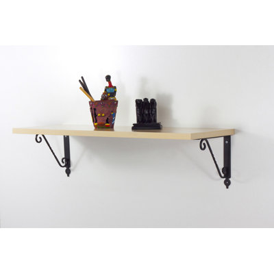 Sanatoga Bracket Shelf with Adjustable Shelves