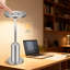 Paquet de 2 lampes de table sans fil rechargeables avec une batterie de 5000 mah, lampes de table à DEL portatives avec température de couleur 3 et gradation continue pour une utilisation intérieure / extérieure