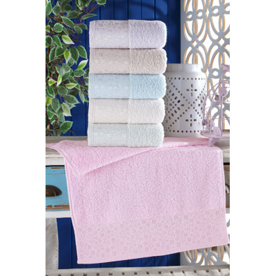 Ensemble de serviettes 6 pièces 100% coton