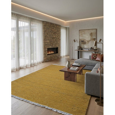 Tapis d'intérieur tissé à la main à plat en coton et polyester kilim