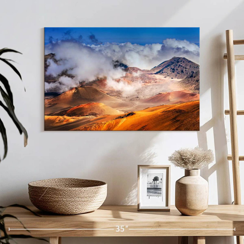 Volcan Ravi Haleakala à Maui, H 16 po x l 24 po