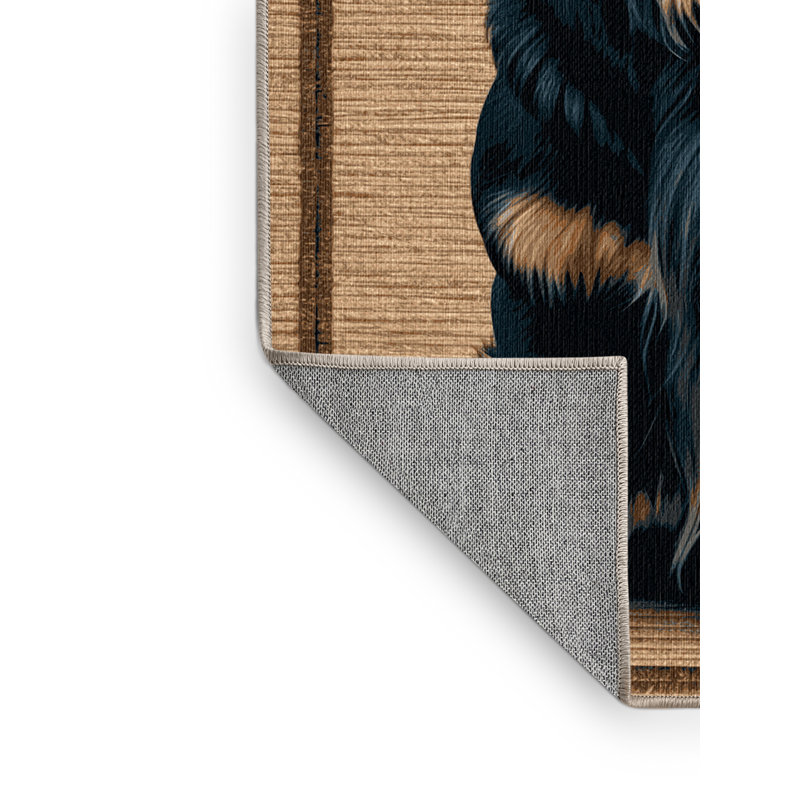  Tapis lavable pour chien Retriever, Rectangulaire 2 pi x 3 pi