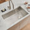 Ruvati 27-inch Slope Bottom Offset Drain Undermount Kitchen Sink Single Bowl Stainless Steel