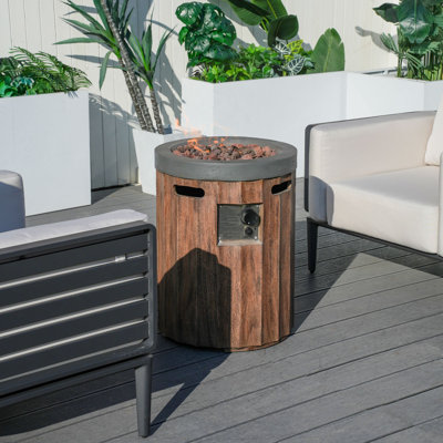 3-Piece Patio Furniture Set With Fire Pit by Corrigan Studio