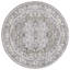 Clover Oriental Area Rug in Green / Light Grey-348982346-367934399