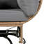 Chaise pivotante d'extérieur avec coussins-794056696-794056697