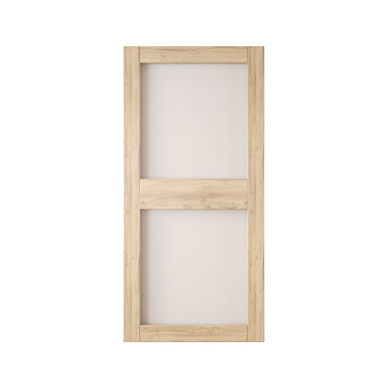 Porte de grange coulissante en bois massif non assemblé 36 x 84, 36 po x 84 po