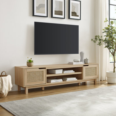 Petoskey 70" 2-Door TV Stand for TVs up to 80" by Bay Isle Home