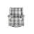 Gray&White Fabric Glider Chair With Swivel-1581684221-1581684222