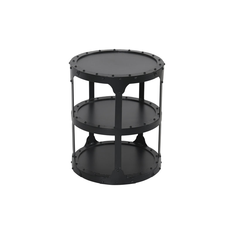 Baur Iron Top End Table