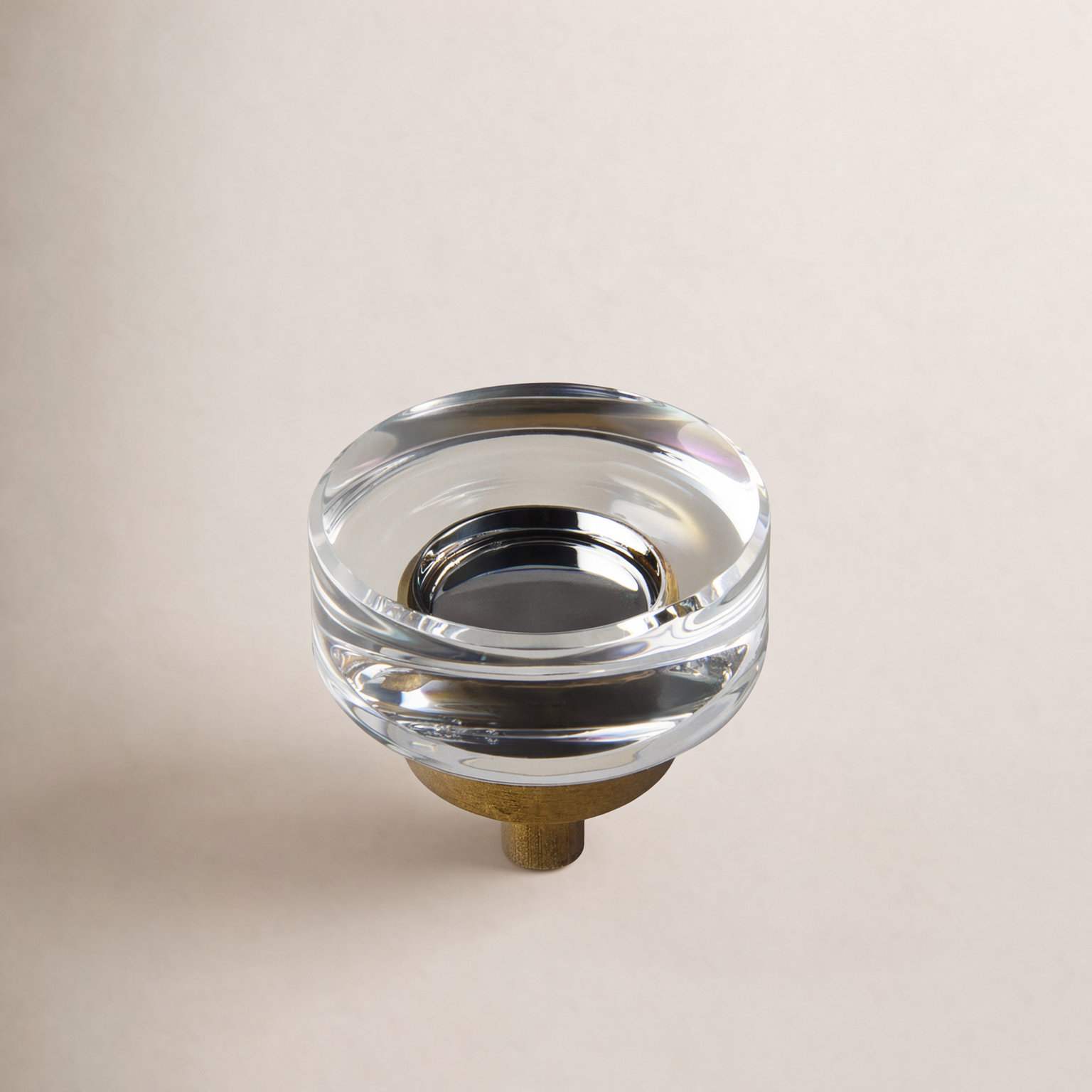 1.3" Circle Cabinet Knob, Natural