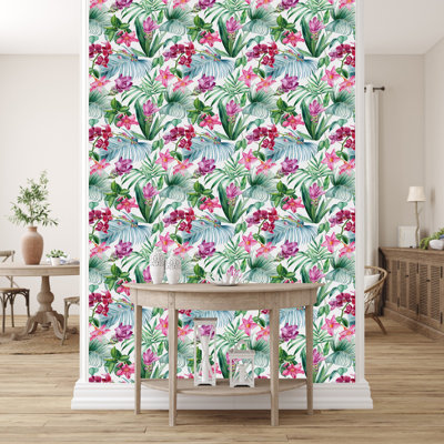 Blaris Peel & Stick Floral Tile