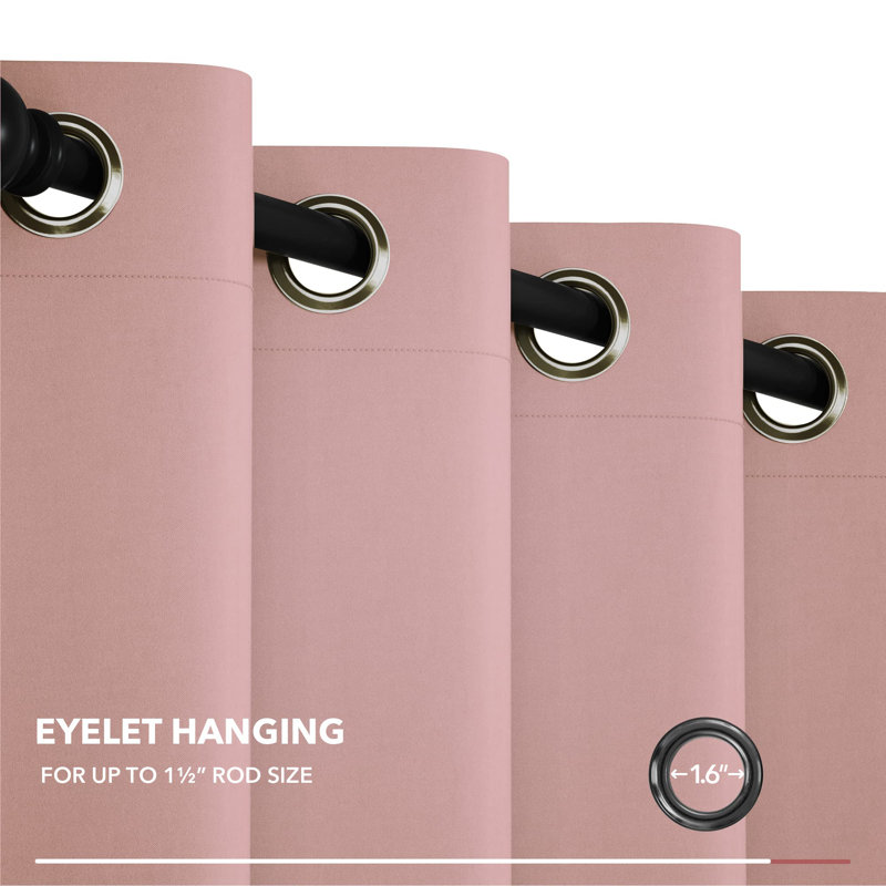 Quency Blackout Curtain Single Panel