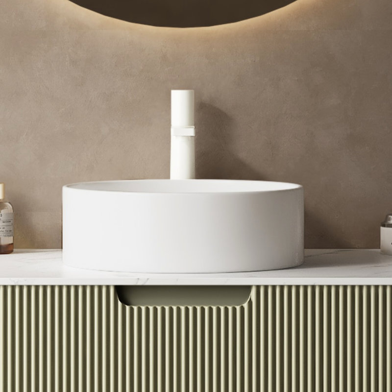 Wilkie 14'' Ceramic Bathroom Sink - White, & Versatile Use White Basin , Elegant Selection