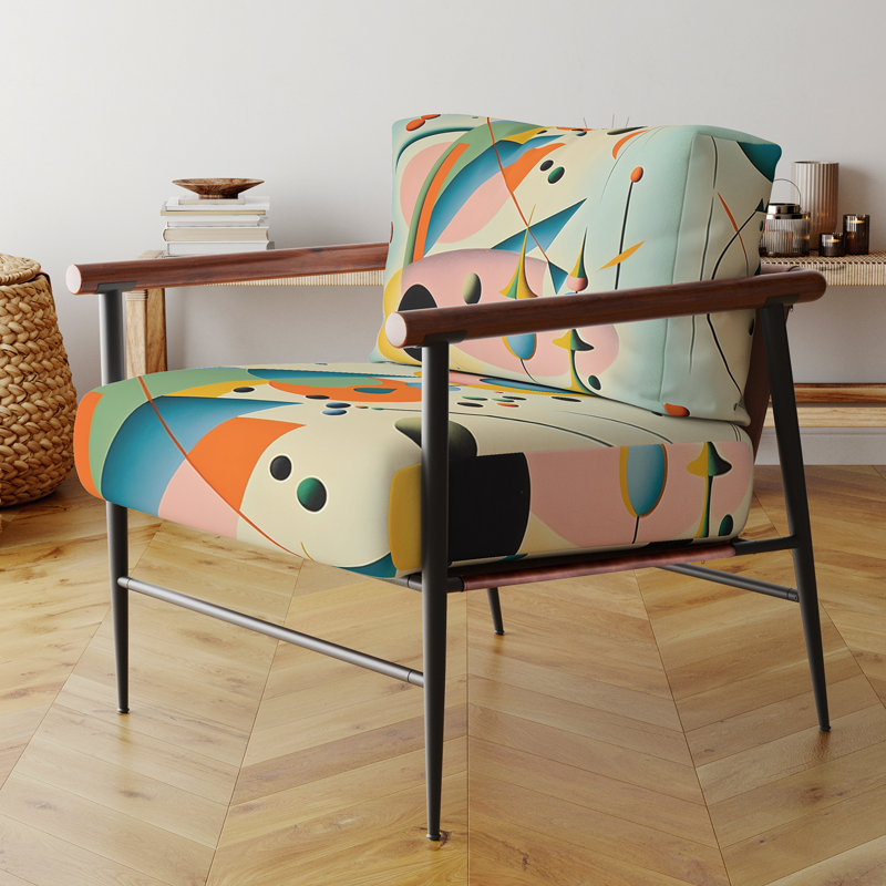 Chaise rembourrée Darron, Noir, noir, noir, noir
