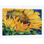 « tournesol septembre », reproduction sur toile-32894040