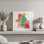«Gingerbread Folks III» par Victoria Barnes, reproduction d'art sur toile