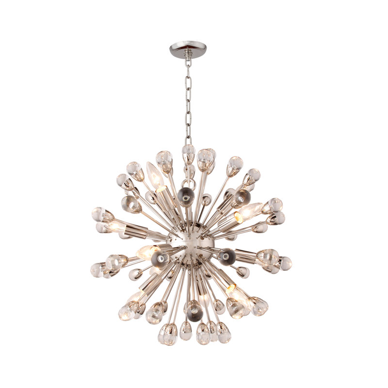 Lustre sphère spoutnik 12 lumières Kinzel