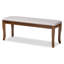 Polyester Upholstered Bench