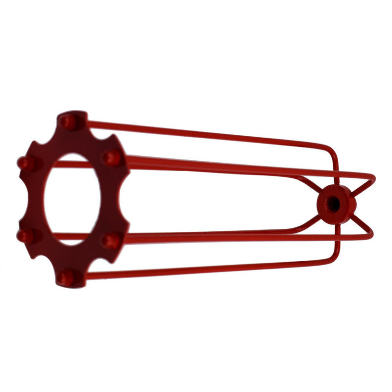 23cm H Metal Novelty Lamp Shade, Red