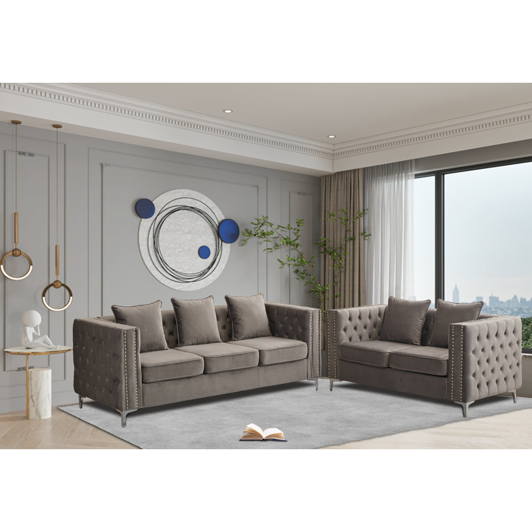 Getman 2 - Piece Living Room Set House of Hampton® Upholstery 