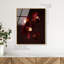 Ruby Bloom High-Gloss Frameless Acrylic Glass Wall Art Floral & Botanical Print by Oliver Gal, Ready to Hang, 16 x 20-411702994-411703001