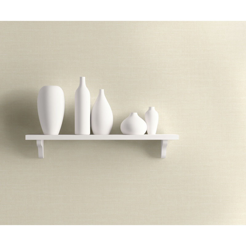 Rouleau de papier peint texturé L 27 pi x l 27 po Vandergriff Marcelo, Beige