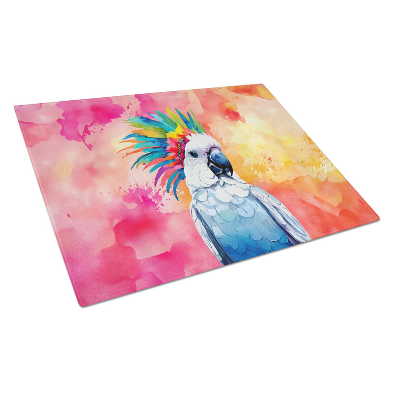 Planche à découper en verre Hippie