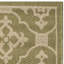 Tapis intérieur / extérieur à motif géométrique brun / crème Aengus-180320464