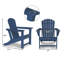 Chaise Adirondack pliante en PEHD pour l'extérieur-589978314