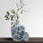 Chadwicks Decorative Chrysanthemum Ceramic Ginger Jar with Lid-76890302-76890300