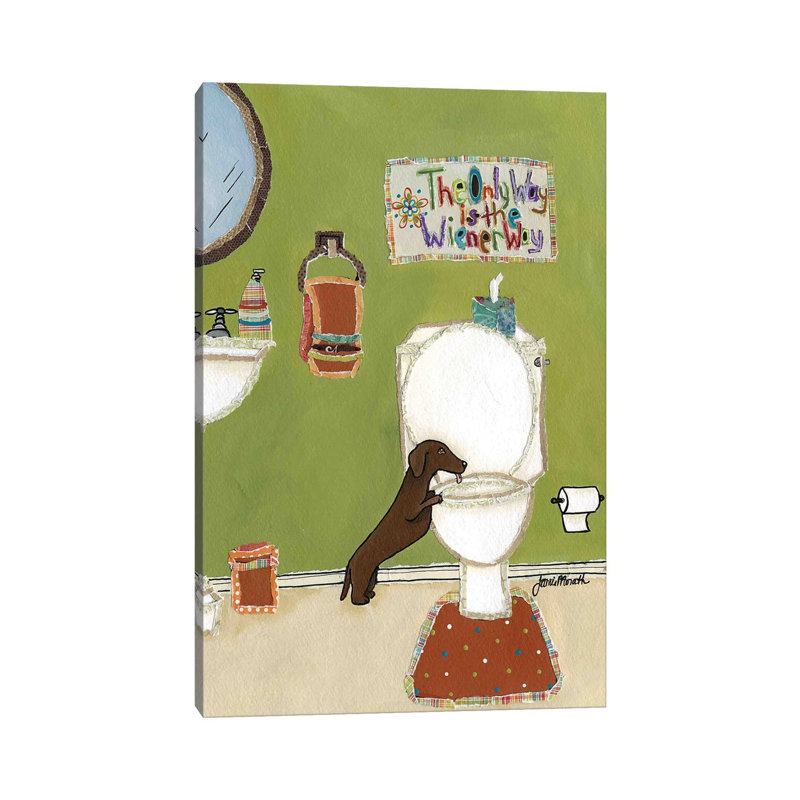 Wiener Way by Jamie Morath - Wrapped Canvas Rectangle Print, 20.32 cm H x 30.48 cm W
