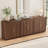 Modern Sideboard Storage Cabinets with Cable Management and Adjustable Shelves-1934174680