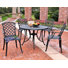 Algrid 4 - Person Patio Dining Set with Round Table