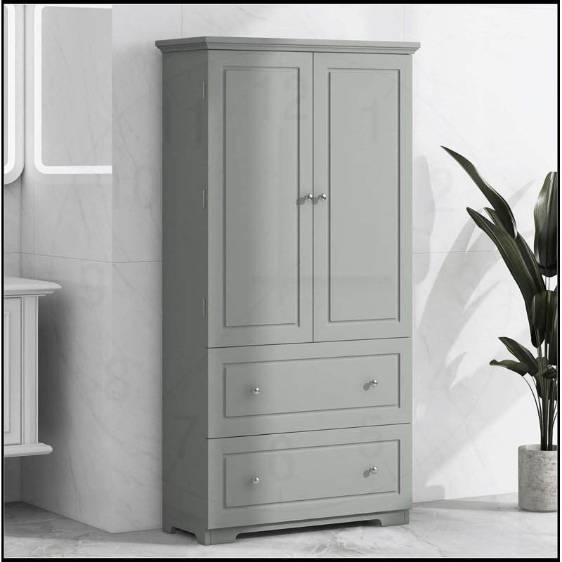 Versatile Freestanding Bathroom Cabinet With Multiple Features For Optimal Storage