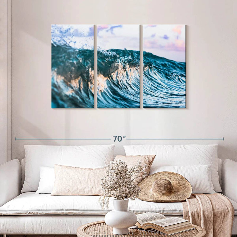 Gillard Glassy Break, 28" H x 45" W