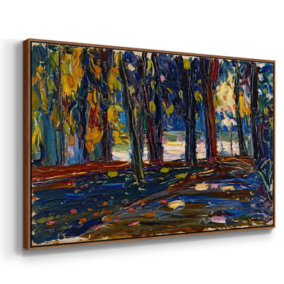Autumn Study, 1908-Wassily Kandinsky-Framed Gallery Wrapped Canvas