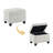 Cory 24" W Corduroy Storage Ottoman-5915062